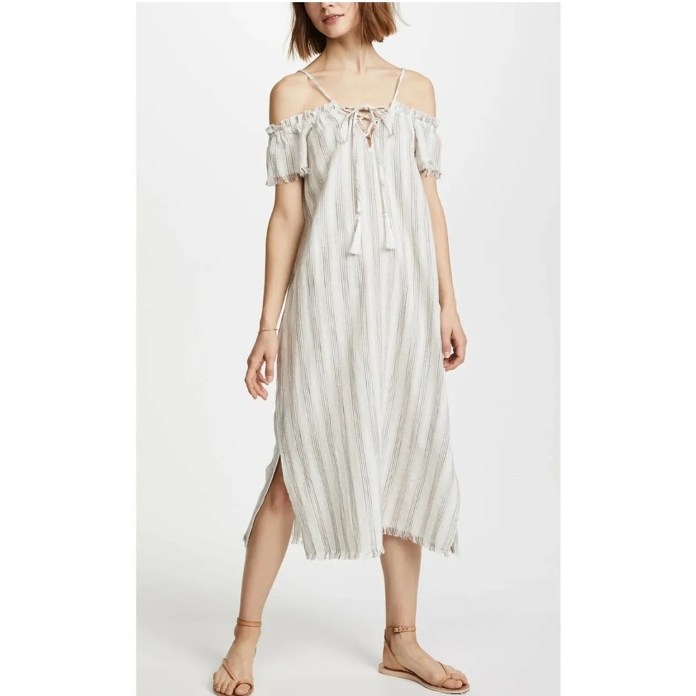 Splendid Lace Up Beach Dress Cover Up Size Medium NWT